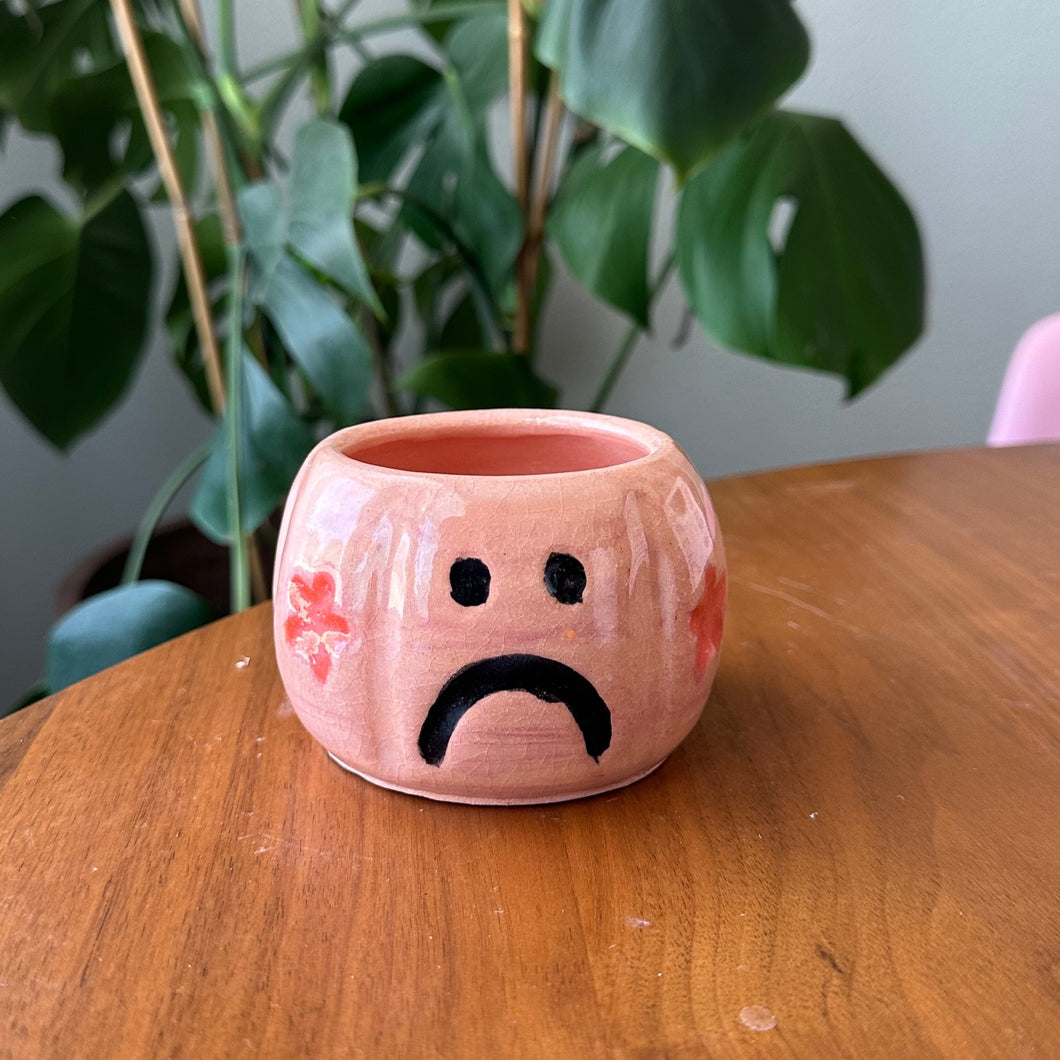 Sad Pumpkin Cup