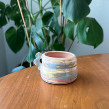 Load image into Gallery viewer, Rainbow Flower Bubble Mug
